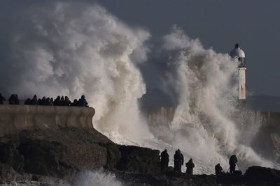 Watch: Footage shows deadly Storm Eowyn’s fury as 100mph winds batter UK and Ireland