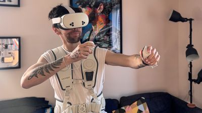 I just tested this VR haptic vest — and it's the best Meta Quest 3 accessory yet