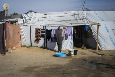 ‘My heart is split in two’: The women waiting to return to northern Gaza