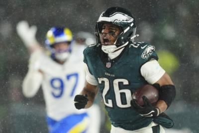 Saquon Barkley Leads Eagles To NFC Championship Game