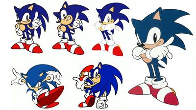 Sonic is a perfect example of character design evolution