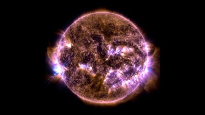 Invisible 'flickering' on the sun could predict potentially dangerous solar flares hours in advance