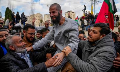 ‘I can’t find the words’: Palestinians rejoice with those freed in ceasefire deal