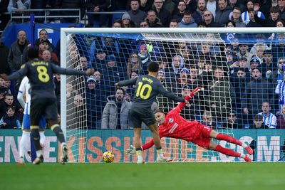 Controversial Iliman Ndiaye penalty earns Everton hard-fought win over Brighton