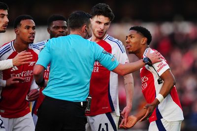 Hugely controversial Myles Lewis-Skelly red card overshadows Arsenal win at Wolves