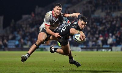 Rigg and Roots sink depleted Saracens as Exeter finally bare their teeth