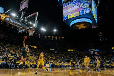 No. 21 MSU women’s basketball blows out No. 24 Michigan in Ann Arbor