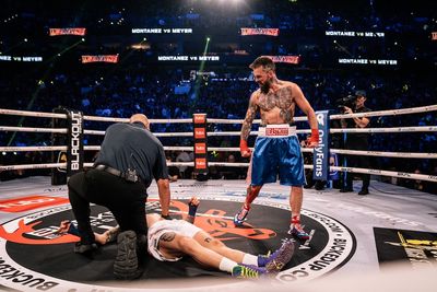 Laid out! Watch BKFC KnuckleMania 5 fighter get flattened by hellacious left hand