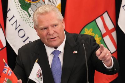 Ontario premier threatens to ban US liquor in stores, shut off power to Americans on border