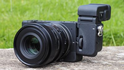 The lack of viewfinders on modern mirrorless cameras is short-sighted, and I wish optional EVFs were on offer