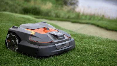 Are robot lawn mowers actually waterproof and where should they be stored?