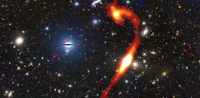 South African telescope discovers a giant galaxy that’s 32 times bigger than Earth’s