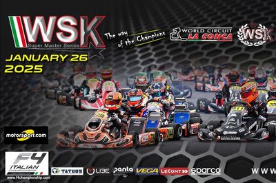 Livestream: Watch the opening round of the WSK Super Master Series