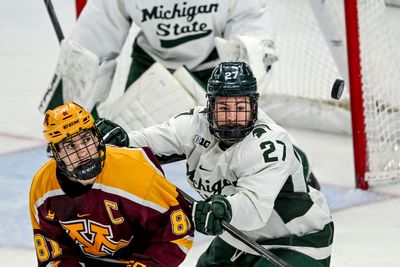 Best photos from MSU Hockey’s shootout win over Minnesota