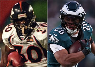 Saquon Barkley chasing Terrell Davis for best rushing season in NFL history