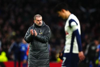 Ange Postecoglou dismisses questions over future after Tottenham hit new ‘low’