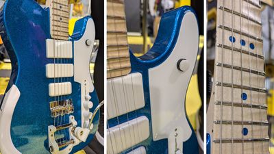 “It’s not for sale… yet”: Jack White announces a Custom Shop version of his wild, ever-evolving Triplecaster – and it colors way outside the Fender lines