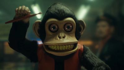 The Monkey director explains why it was so important to him to give Stephen King's "chilling" short story a "playful horror" twist: "I think [that] seemed correct for a movie about a toy"