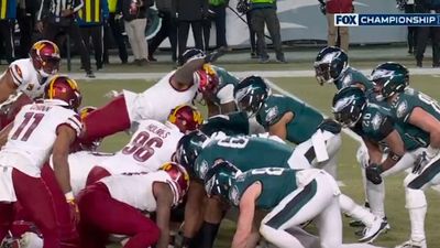 Refs Nearly Awarded Eagles a TD After Commanders' Disastrous Attempts to Stop Tush Push