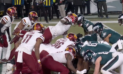 NFL fans turned Frankie Luvu trying to stop the Eagles’ Tush Push into a hilarious meme