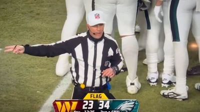 Ref’s ‘Award a Score’ Threat in Commanders-Eagles Led to So Many Patrick Mahomes Jokes