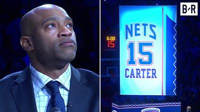 Nets retire Vince Carter's No. 15 jersey with special ceremony