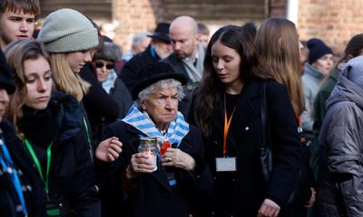 Auschwitz survivor warns of ‘huge rise in antisemitism’ in speech marking 80 years since death camp’s liberation – as it happened