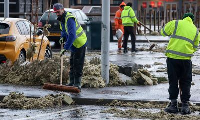 UK weather: major incident declared in Somerset as storms bring flooding