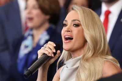 Carrie Underwood streaming numbers fall after Trump inauguration performance