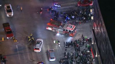 3 injured by car driven into a crowd in Philadelphia after Eagles playoff game