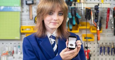 Scottish schoolgirl scoops national award for solar panel blanket for homeless people