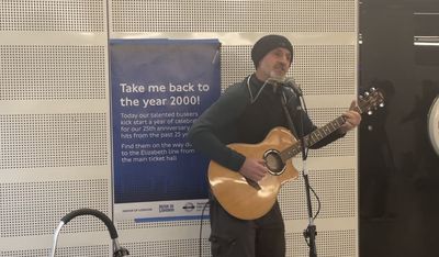 TfL celebrates silver anniversary with buskers playing 25 years of hits