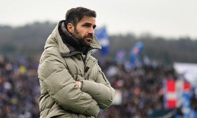 Cesc Fàbregas is writing a Hollywood script at Como as film stars watch on