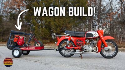 This Vintage Honda Hauler is the Perfect Place to Put Spare Parts