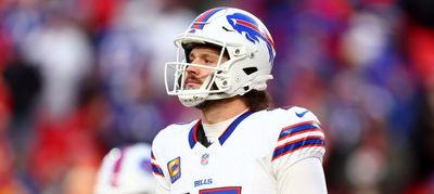 Sideline video showed Josh Allen’s stunned reaction to the Bills’ failed attempt on fourth down