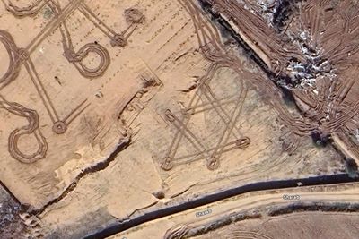 ‘Branded’: Satellite images show Star of David carved into Gaza