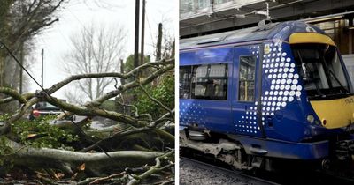 A quarter of rail services to be shut on Tuesday amid Storm Eowyn disruption