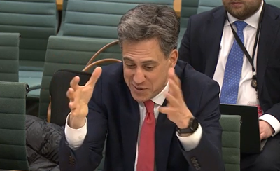 Ed Miliband suggests Heathrow expansion may not go ahead if it breaches net zero targets