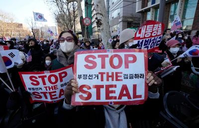 Threats, prayers and protests: the supporters backing South Korea’s impeached president