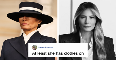 Melania Trump’s First Lady Portrait Gets Brutally Roasted And Compared To The One From 2017