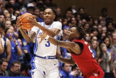 Duke's Flagg Leads Blue Devils To Victory Over Wolfpack