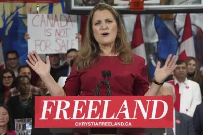 Chrystia Freeland Proposes Retaliation List Against US Tariffs
