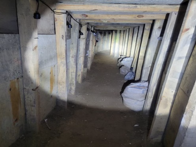 Mexico Begins Sealing 'Sophisticated' Border Tunnel Likely Used To Smuggle VIP Migrants