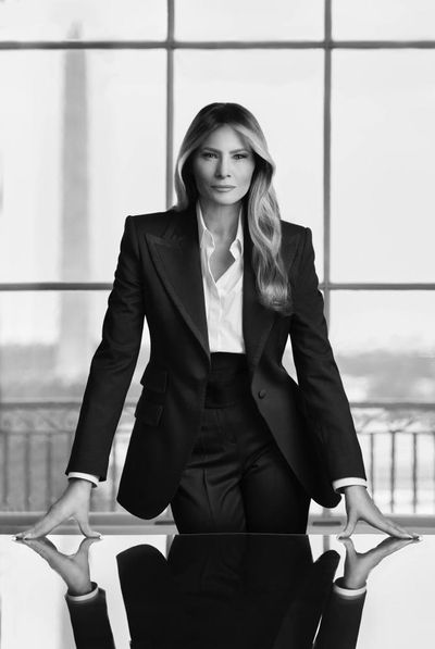 American power: what does her official portrait reveal about Melania 2.0?