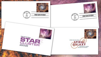 James Webb Space Telescope's 'big sky images' issued on stamps in Big Sky, Montana