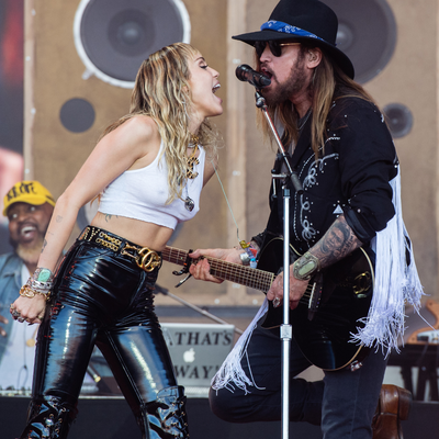 Miley Cyrus responds to family drama after Billy Ray's inauguration performance