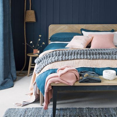 Is navy a good colour for a bedroom? Decor experts explain how to use this soothing shade to create a tranquil and relaxing space