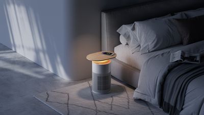 SwitchBot's new smart home device is a table, wireless charger, air purifier and ambient light – all in one