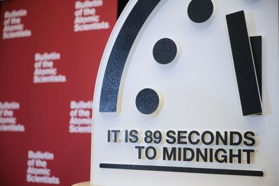 Doomsday Clock moves closer to midnight amid Russian threats and AI fears