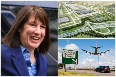 UK 'can't afford not to build runways' says minister ahead of Reeves speech